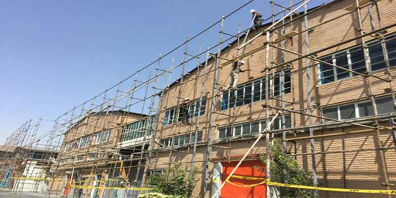 بازسازی نمای ساختمان