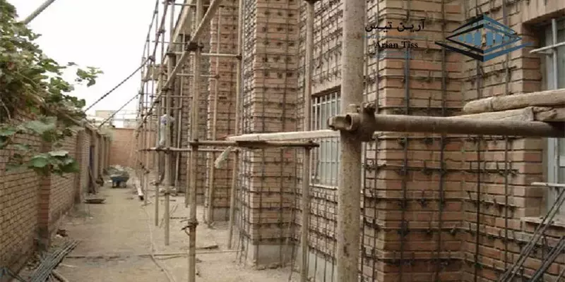 دیوار پشت بند