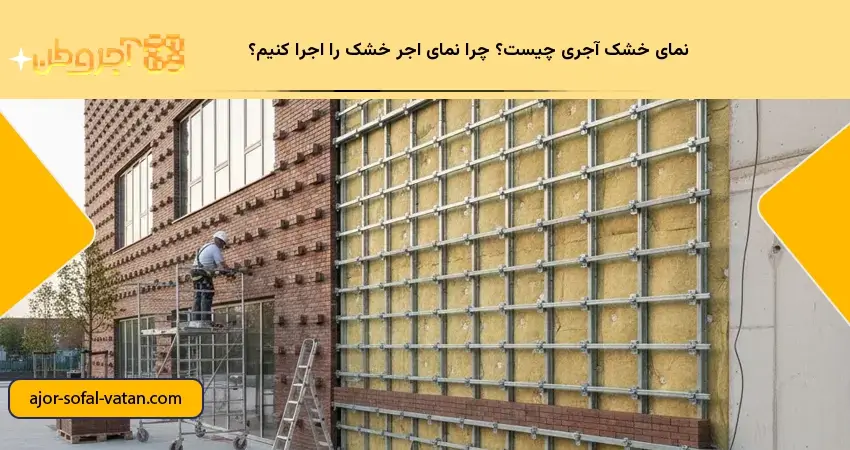 نمای خشک آجری چیست؟