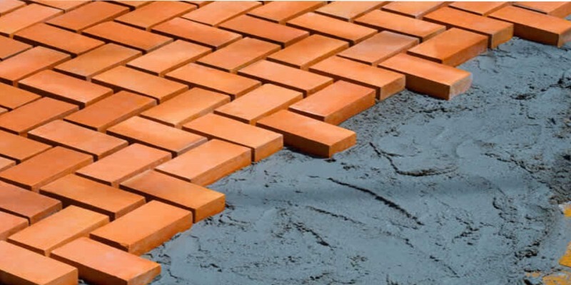 کفپوش آجری، دوام بالایی دارد.