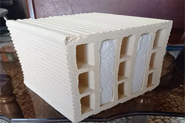 سفال 20*20 دو جداره فوم دار | آجر سفال وطن