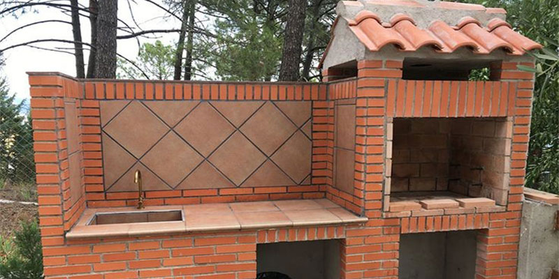 چگونه باربیکیو آجری بسازیم؟