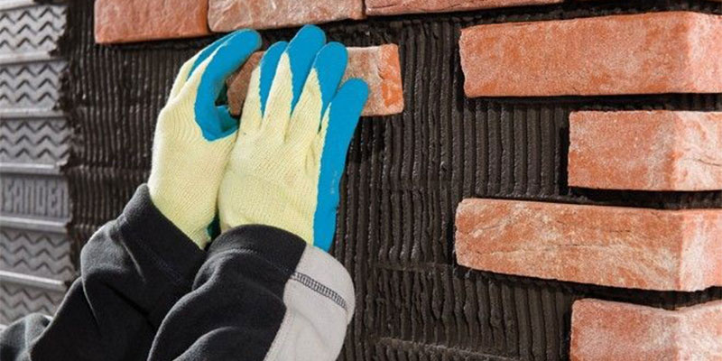 نحوه استفاده صحیح از چسب آجر