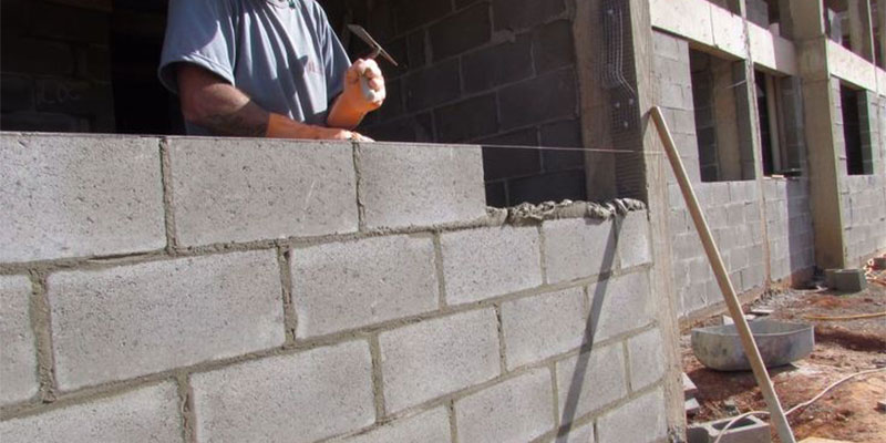 نحوه ریسمان کشی در دیوار