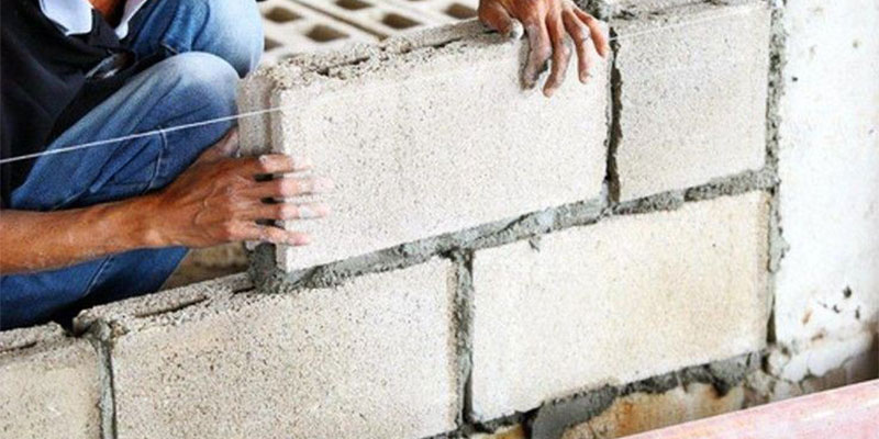 نحوه ریسمان کشی در دیوار