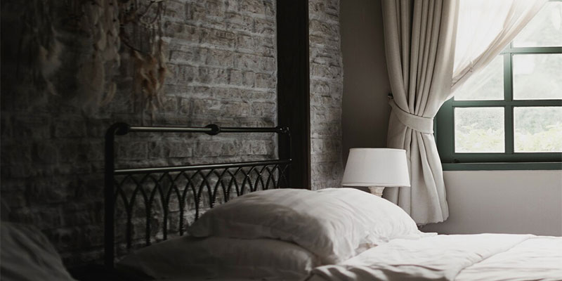 آجر نما مناسب برای دکوراسیون اتاق خواب
