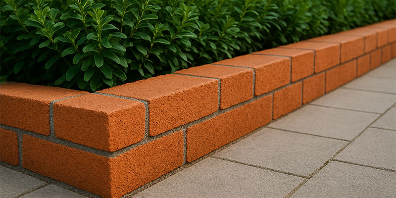 آجر مناسب برای دور باغچه کدام است؟