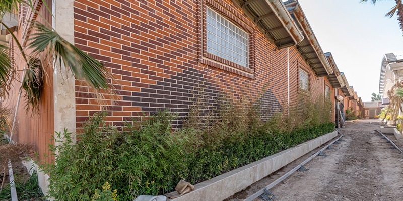 کاربرد آجر انگلیسی